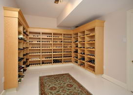 Wine Room - Country homes for sale and luxury real estate including horse farms and property in the Caledon and King City areas near Toronto